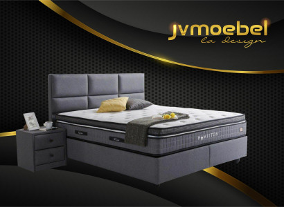 Bettgestell Stoff Möbel Luxury Modern Betten Bett Textil Schlafzimmer Design Neu